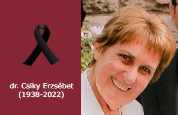 dr. Csiky Erzsébet (1938-2022)