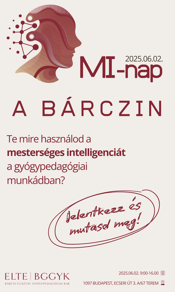 Előkészületben a MI-nap rendezvény!